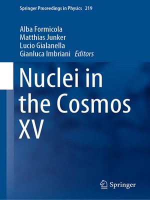 cover image of Nuclei in the Cosmos XV